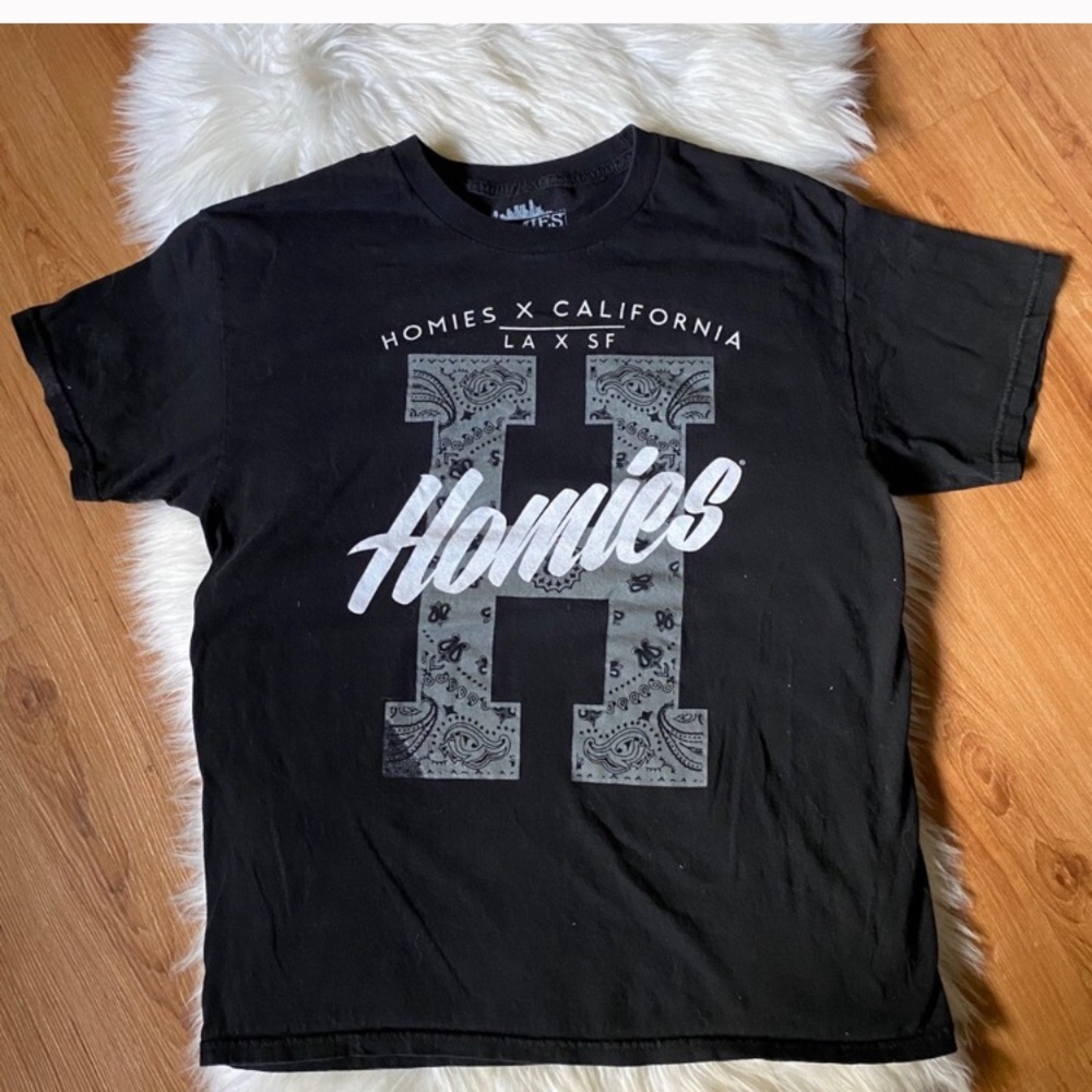 Homies X California unisex graphic t-shirt